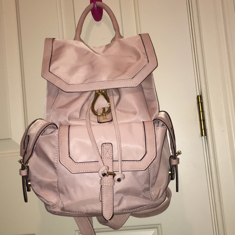Light pink backpack